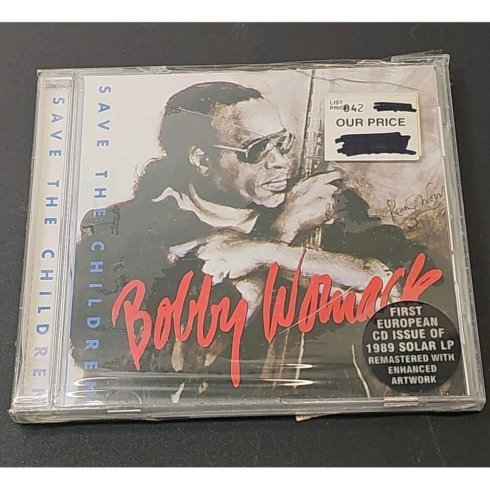 BOBBY WOMACK : SAVE THE CHILDREN REMASTERED CD (1999)